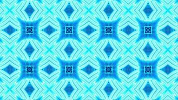 abstraktes Bewegungskaleidoskop mit geometrischem Muster. Kaleidoskop-Mandala abstrakter Hintergrund. schöner heller Verzierungsbewegungsgraphikhintergrund video