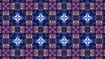 Abstract Motion Kaleidoscope with geometric pattern. Kaleidoscope Mandala Abstract Background. Beautiful Bright Ornament Motion Graphics Background video
