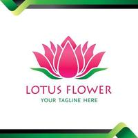 Lotus logo concept with fresh and unique style Premium free Vector Vector