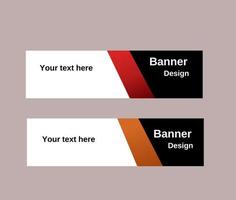 banner design set vector