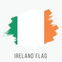 grunge, irlanda, vector, bandera vector