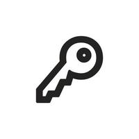 key lock icon. vector illustration design that is perfect for websites, apps, banners etc.