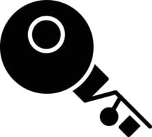 Key Glyph Icon vector