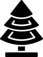 Tree Glyph Icon vector