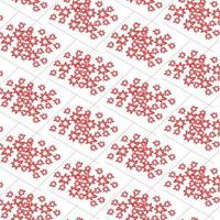 Floral seamless vector print pattern design