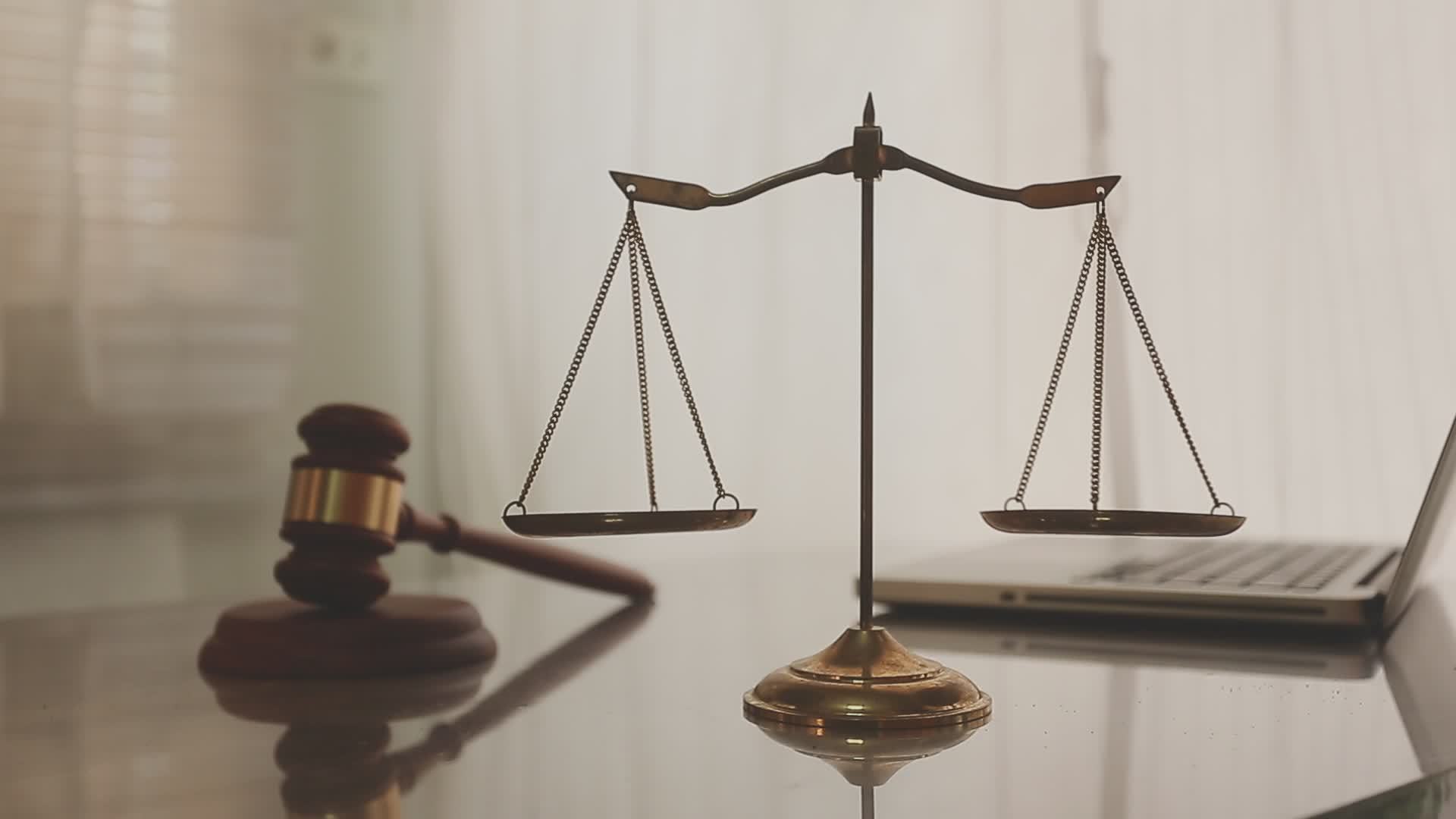 justice and law  judge in a courtroom on wooden table and  Counselor or Male lawyer working in office. Legal law, advice and justice  concept. 10927076 Stock Video at Vecteezy