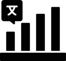 Level Up Glyph Icon vector