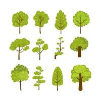 Flat tree vector set collection