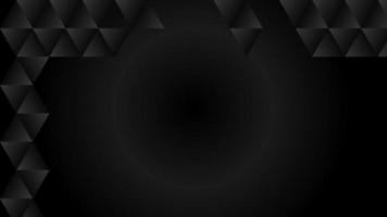 fondo abstracto moderno y simple con luz de pincel y órbita en color negro vector