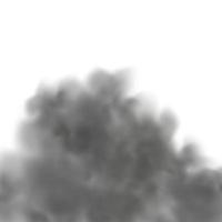 Black dust,clouds and fog. vector