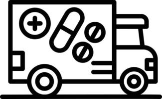 Logistics Line Icon vector