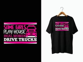 Truck T-Shirt Design vector