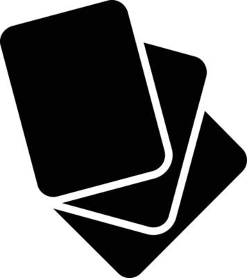 Flash Card Glyph Icon