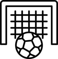 Goal Post Icon vector