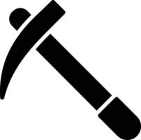 Hoe Glyph Icon vector