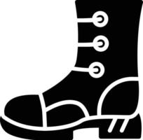 Boot Glyph Icon vector