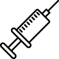 Injection Line Icon vector