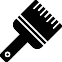 Paint brush Glyph Icon vector