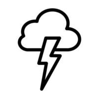 diseño de icono de tormenta vector