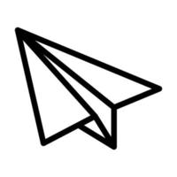 Paper Plane Icon Design vector