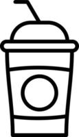 Drink Line Icon vector