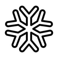 Snow Flake Icon Design vector