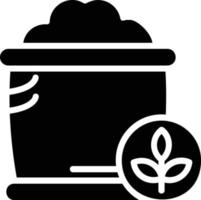 Sack Glyph Icon vector