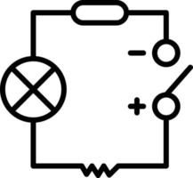 Circuit Line Icon vector