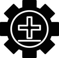 Add Glyph Icon vector