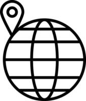 icono mundial vector