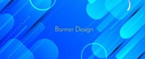 Fondo de patrón de banner de diseño decorativo moderno geométrico abstracto vector