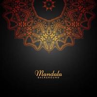 Classic luxury pattern elegant mandala decorative pattern background vector