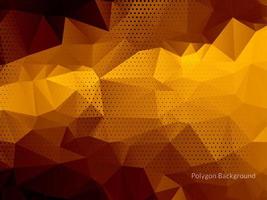 Decorative geometric triangle polygon abstract background vector