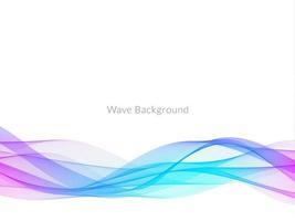 colorful motion wave style abstract background vector