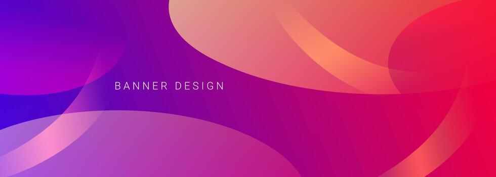 Abstract geometric design colorful pattern template banner design vector