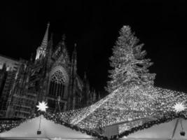 christmas time in cologne photo