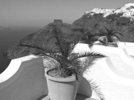 santorini in greece photo