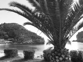 At the beach of Corfu photo