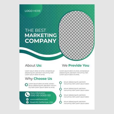 Marketing Flyer Design Template