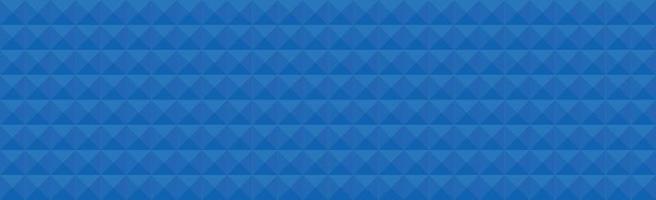 Abstract panoramic web background blue squares - Vector