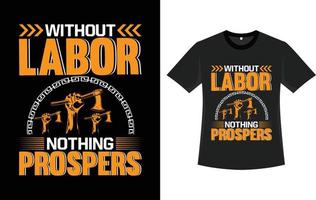 labour day t shirt design vector