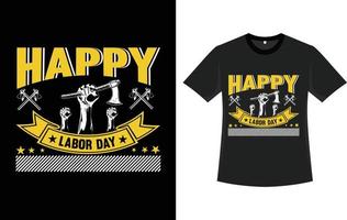 labour day t shirt design vector