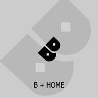 diseño de logotipo de letra b con una casa, logotipo de letra b con una casa simple, adecuado para logotipos de propiedades y otras marcas vector