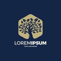 Tree logo design vector