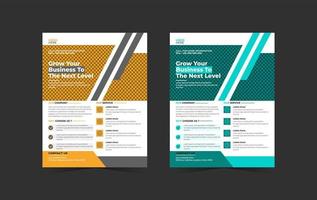 Creative Business Flyer Template vector