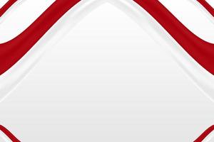 Creative background happy Indonesia independence day greeting card template design vector