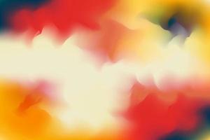 Colorful blurred gradient abstract background vector