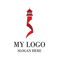 Lighthouse Logo Template Design Inspiration Pro Vector