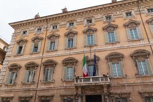 Roma, Italia. detalles arquitectónicos típicos de la ciudad vieja foto