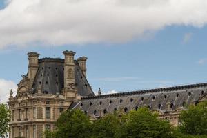 Historic building in Paris France photo